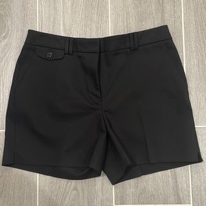 NWT, White House Black Market, size 8, 5” shorts, black